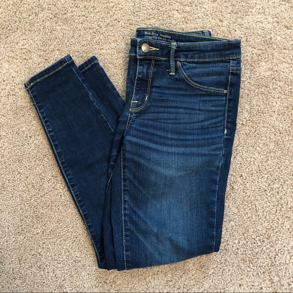 Mossimo Mid-Rise Jeggings Dark-Wash